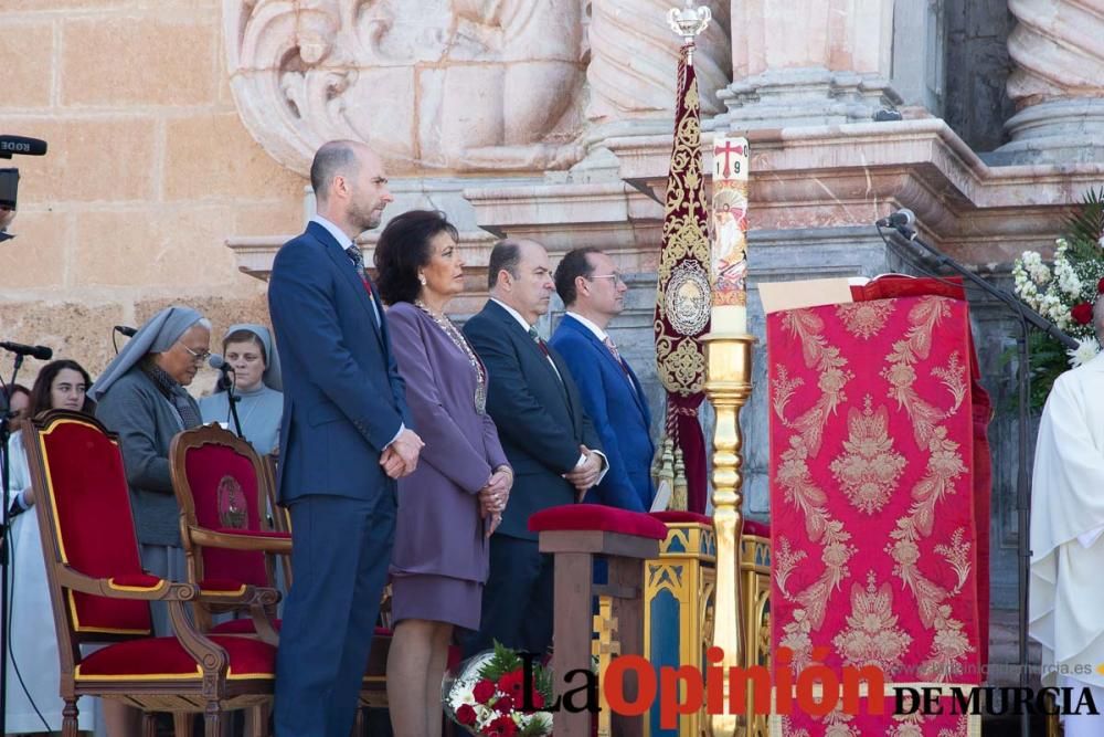 Ofrenda de flores en Caravaca