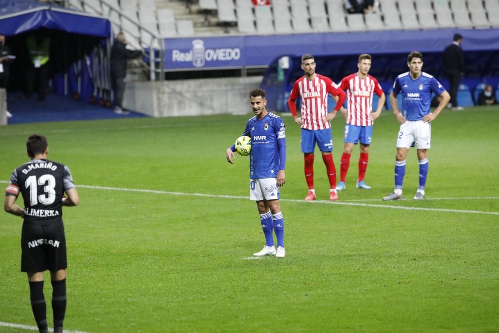 Derbi Real Oviedo-Sporting: El derbi asturiano en imágenes