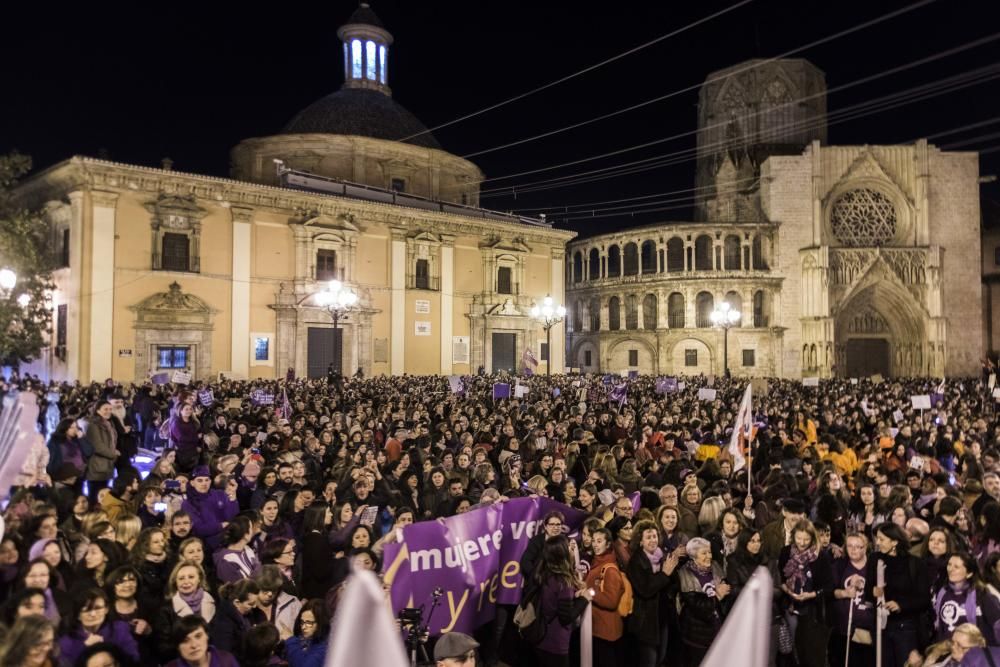 Manifestación del Día de la Mujer en València