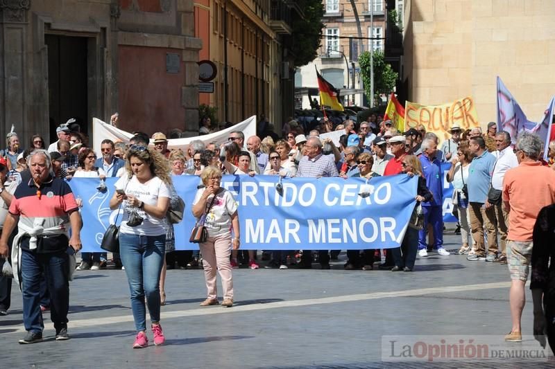 Los lodos del Mar Menor llegan a Murcia