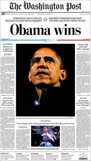 La portada de ’The Washington Post’.