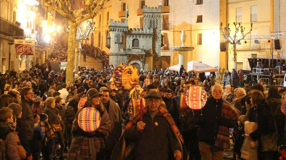 Imagen de archivo de una celebración de la Nit de les Caixes.