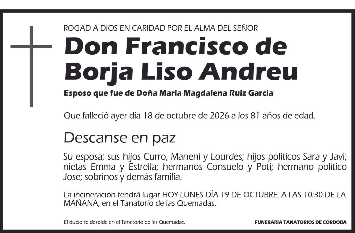Francisco de Borja Liso Andreu