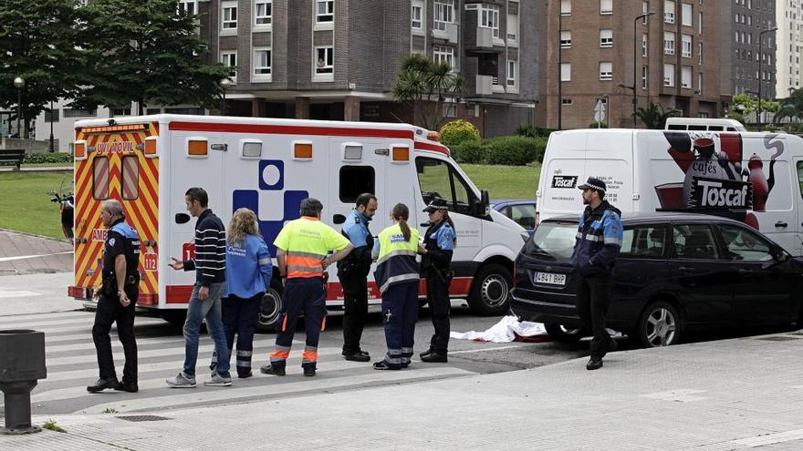 Atropello mortal en Gijón