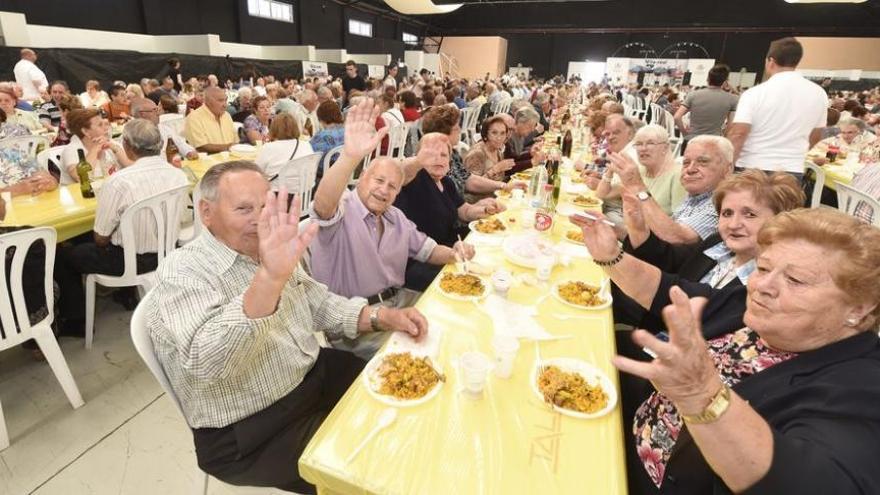 Los mayores de Vila-real, de fiesta