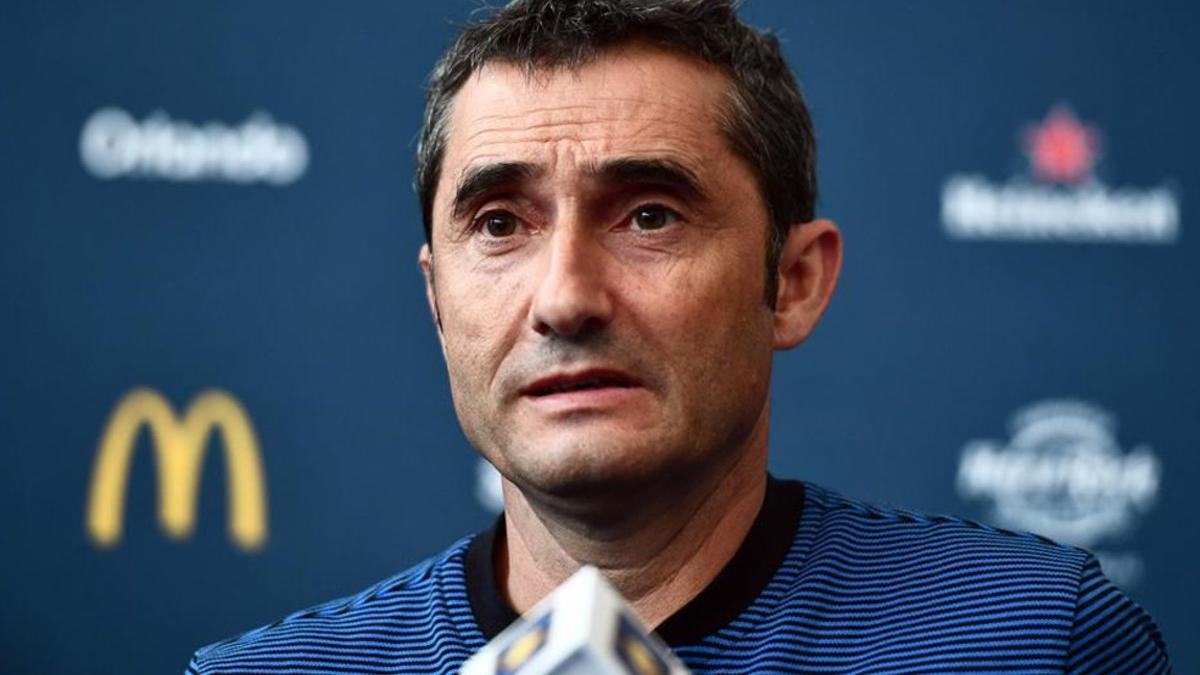 Valverde cuenta sus partidos por victorias en el FC Barcelona