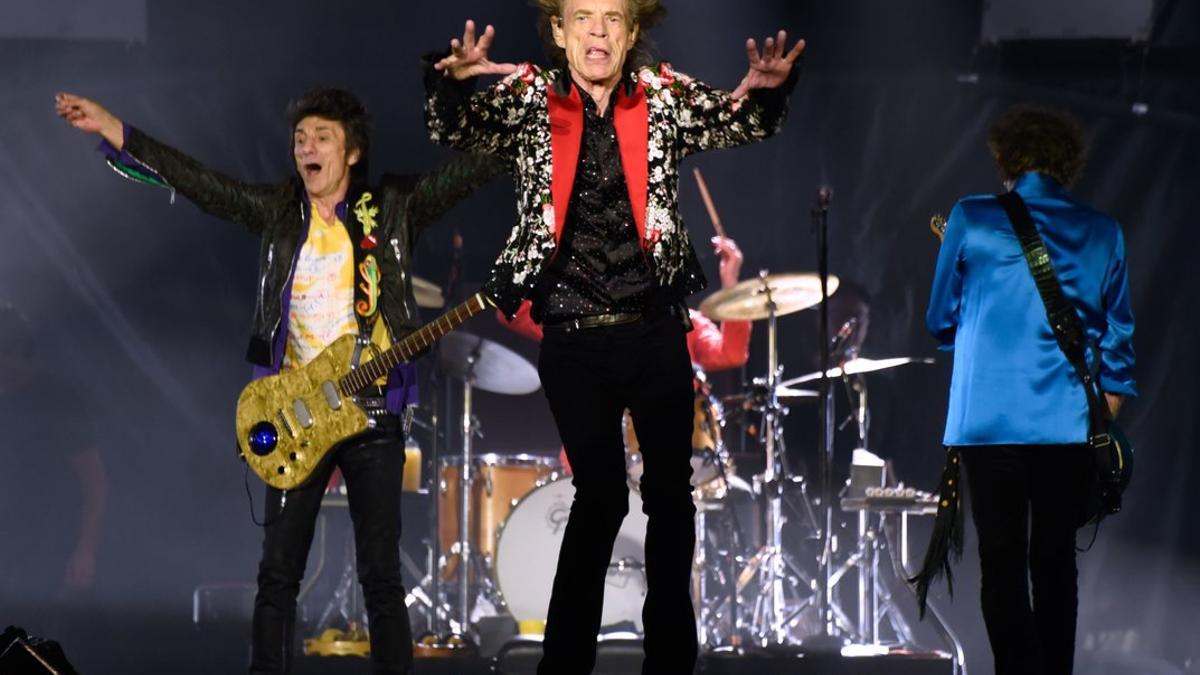 Concierto de los Rolling Stones, en abril del 2019, en Miami.