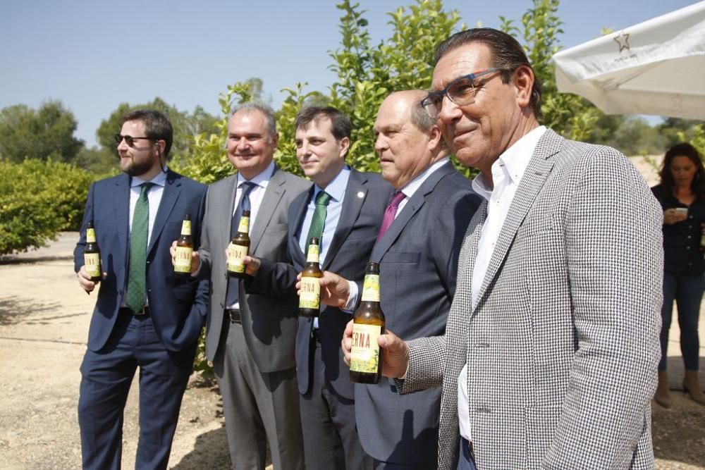 Presentación de 'Verna', la nueva cerveza de Estrella Levante