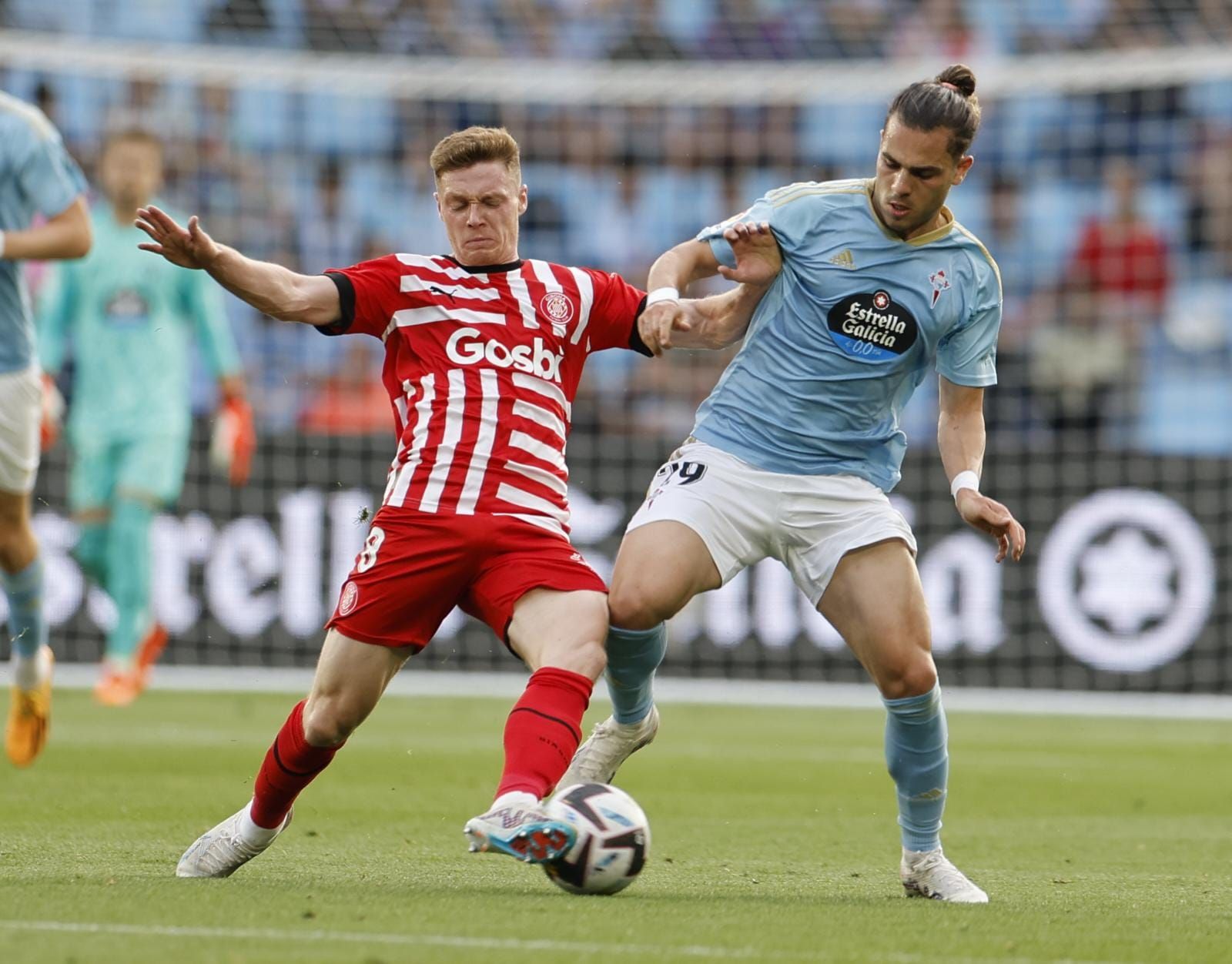 El Celta-Girona, en imágenes