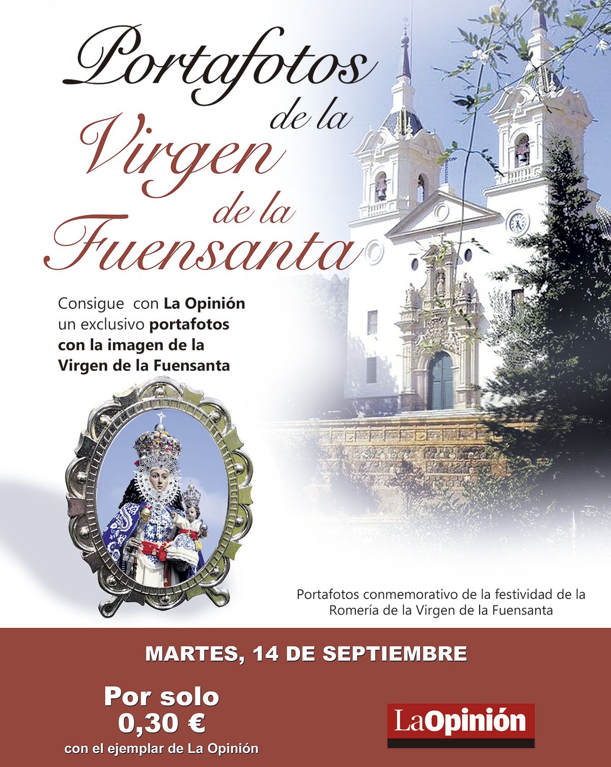 Portafotos de la Virgen de la Fuensanta