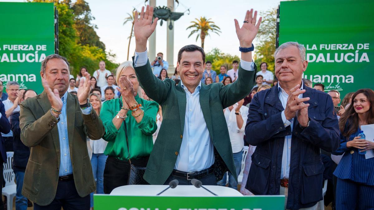 Moreno Bonilla, candidato popular a la presidencia de la Junta de Andalucía.
