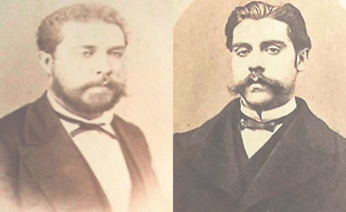 Manuel Ausó Arenas, 1872, y José Ausó Arenas, 1869.
