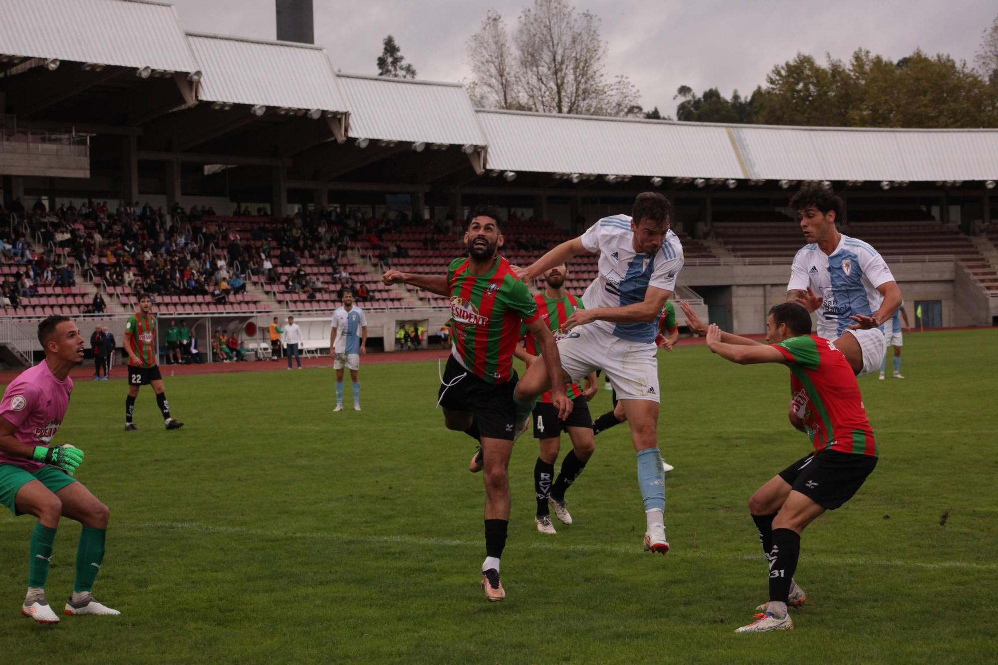 SD Compostela - Racing Club Villalbés: las imágenes del partido