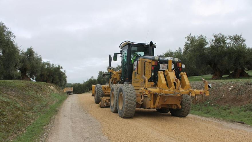 La Diputación de Córdoba cuantifica en 47,3 millones de euros los daños por el temporal en los caminos agrarios