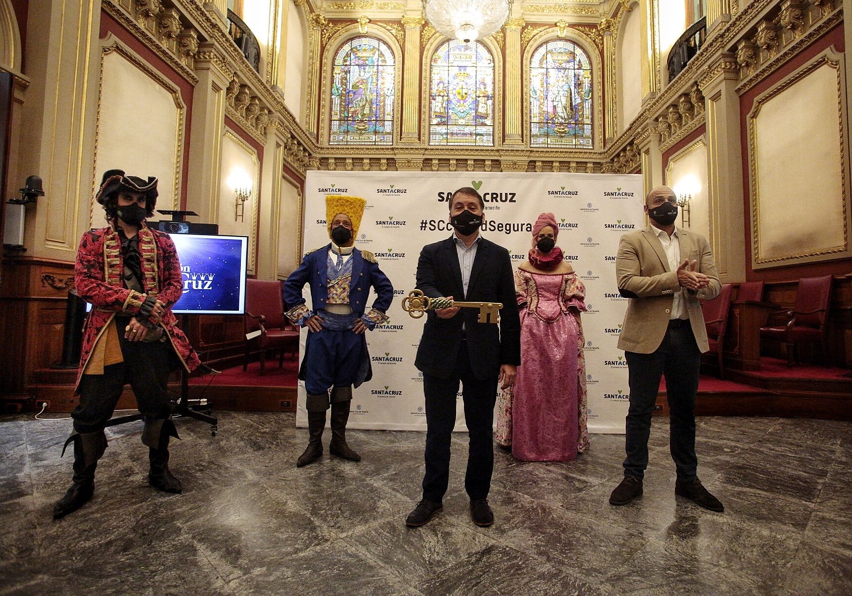 Presentación de los actos de la llegada de los Reyes Magos a Santa Cruz