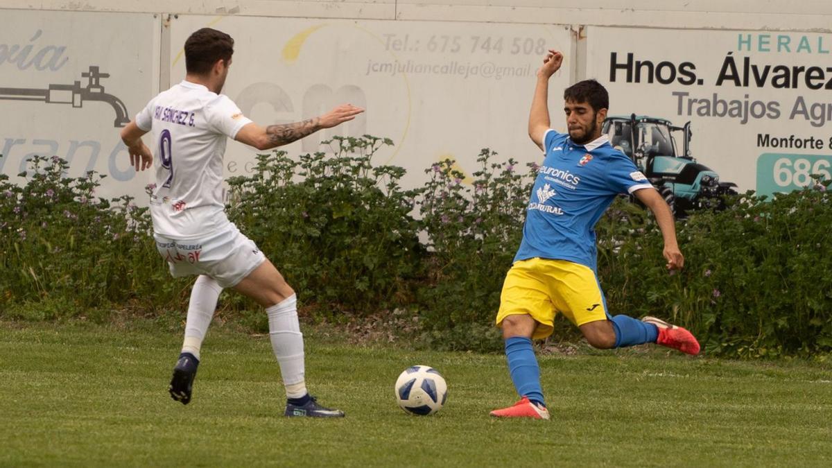 Chechi, durante un encuentro de Liga. | J. L. F.