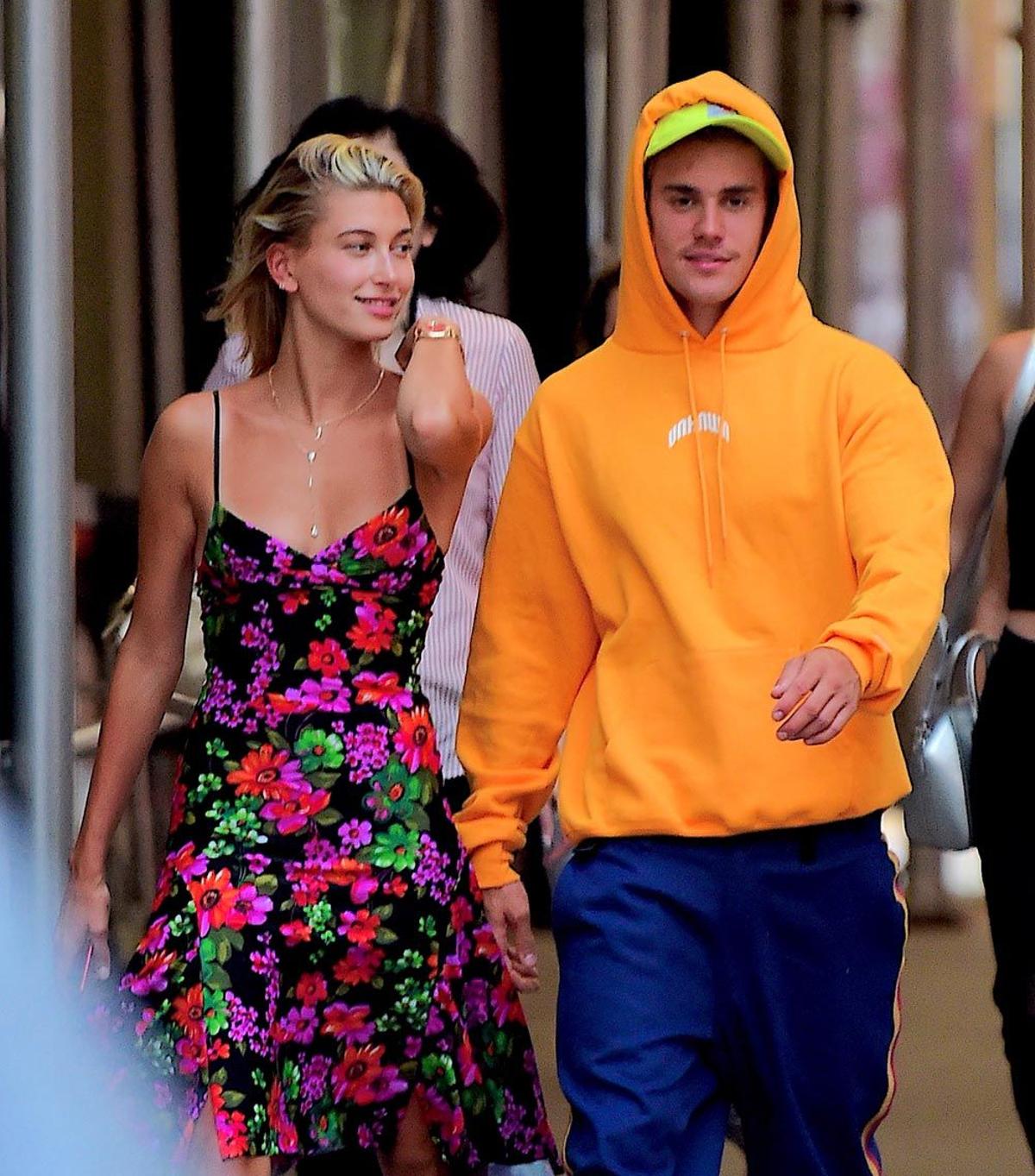 Hailey Baldwin y Justin Bieber, de paseo por Nueva York