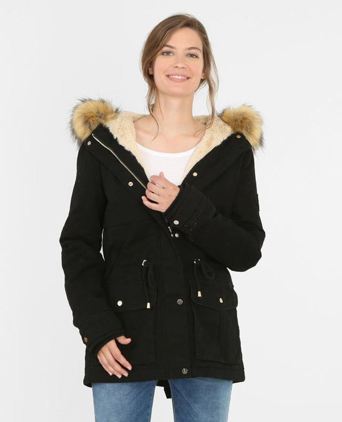 Parka con forro de Pimkie (Precio: 49,99 euros)