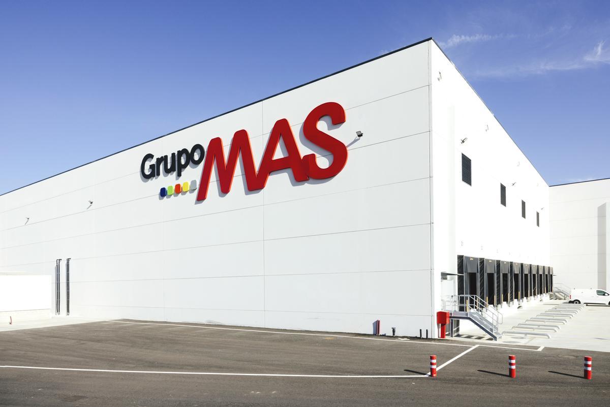 Centro logístico de Grupo MAS en Extremadura.