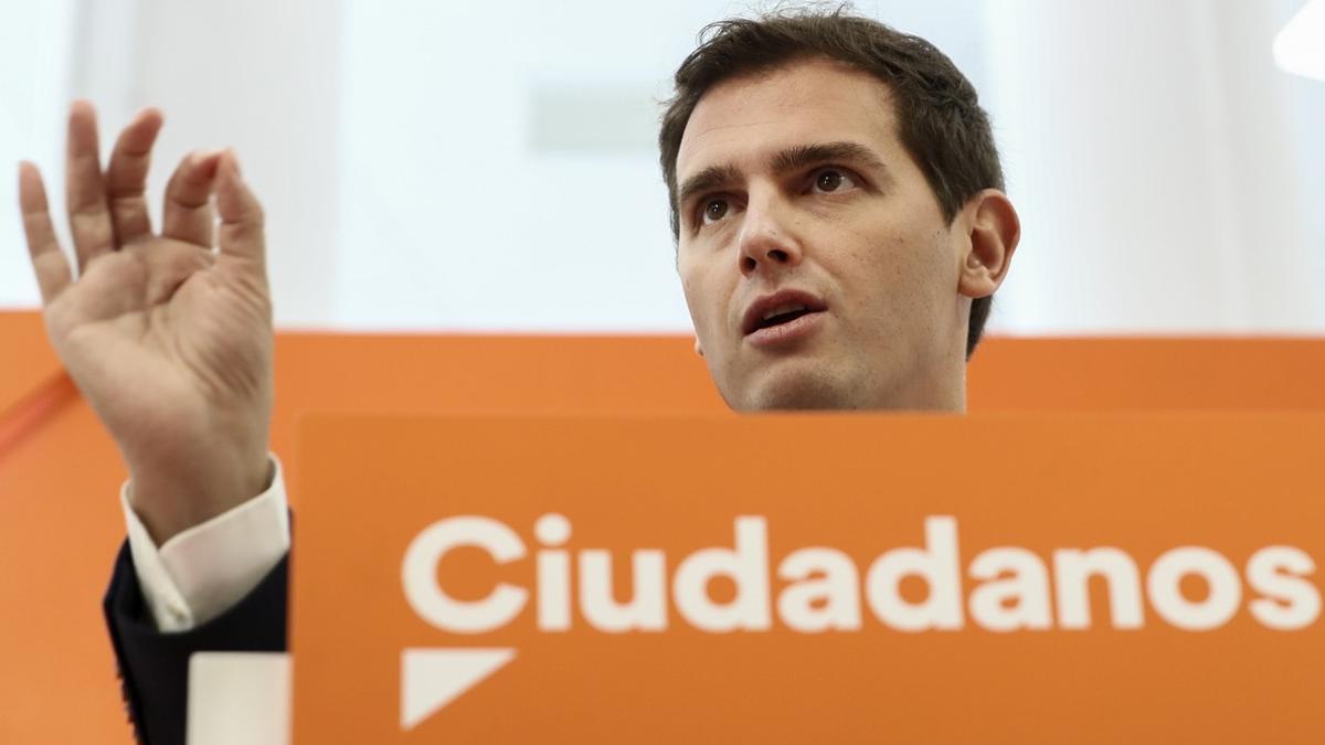 RUEDA DE PRENSA DE ALBERT RIVERA