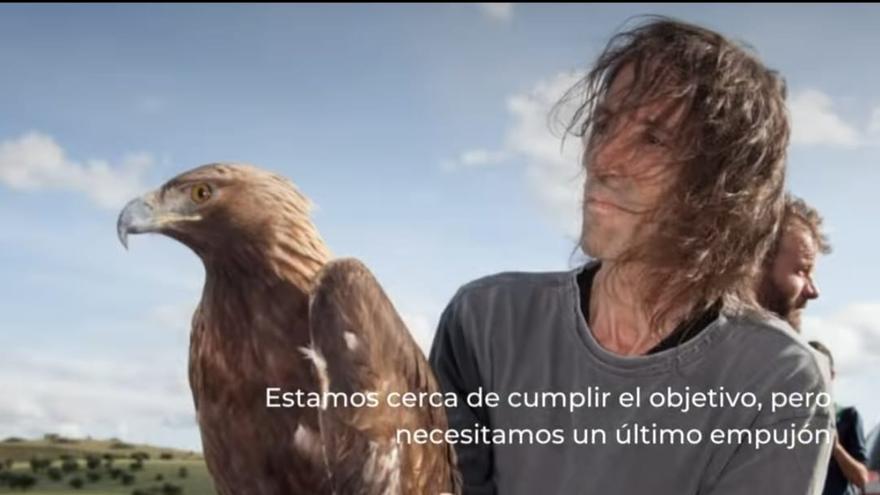 El placentino &#039;Robe&#039; anima a colaborar para mejorar el hospital de fauna salvaje de AMUS