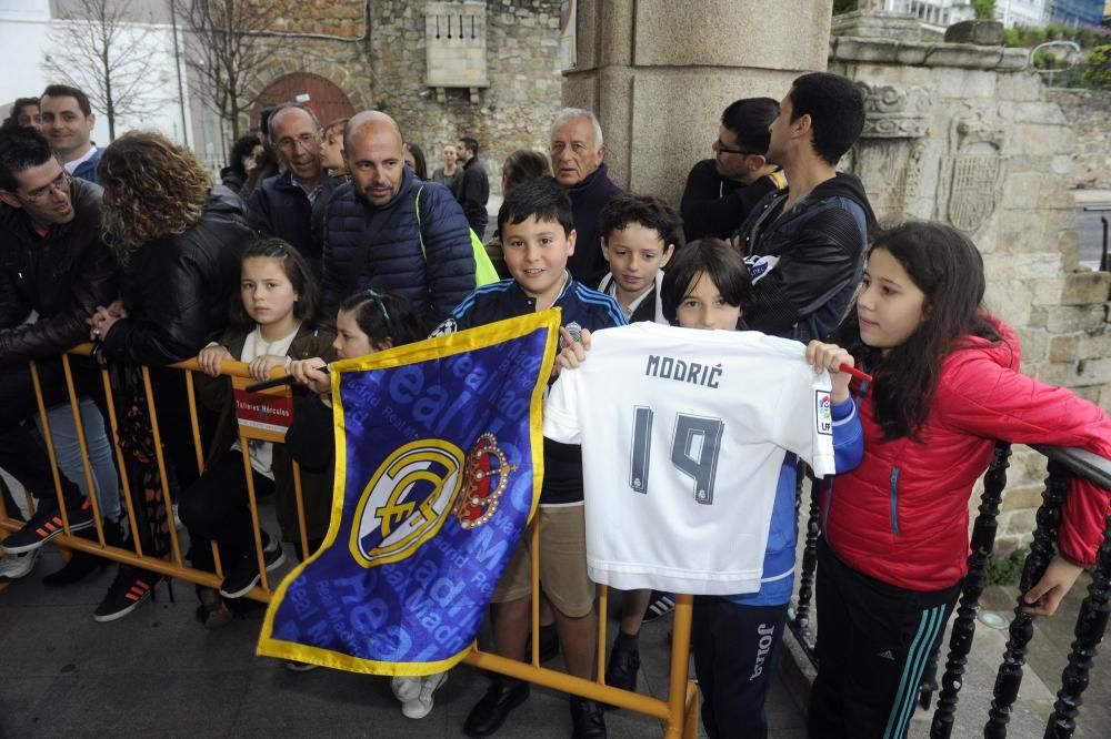 El Real Madrid ya está en A Coruña