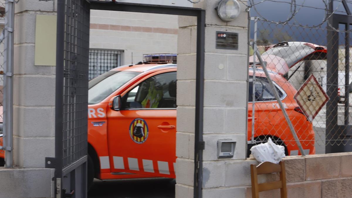 Un herido tras una explosión y un incendio en una caseta de una pirotecnia de Bèlgida