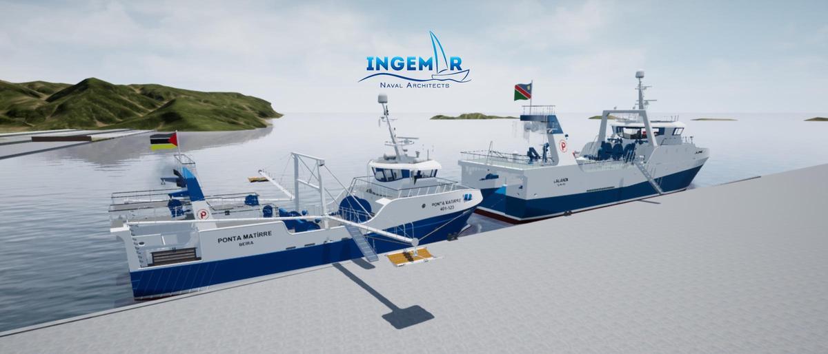 Dos buques de Pescanova del 2020