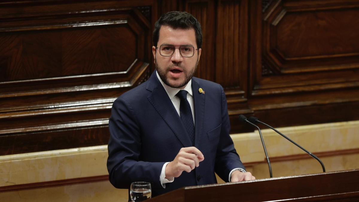 Aragonès exige a Sánchez que Catalunya fije esta legislatura las condiciones para un referéndum si quiere ser investido