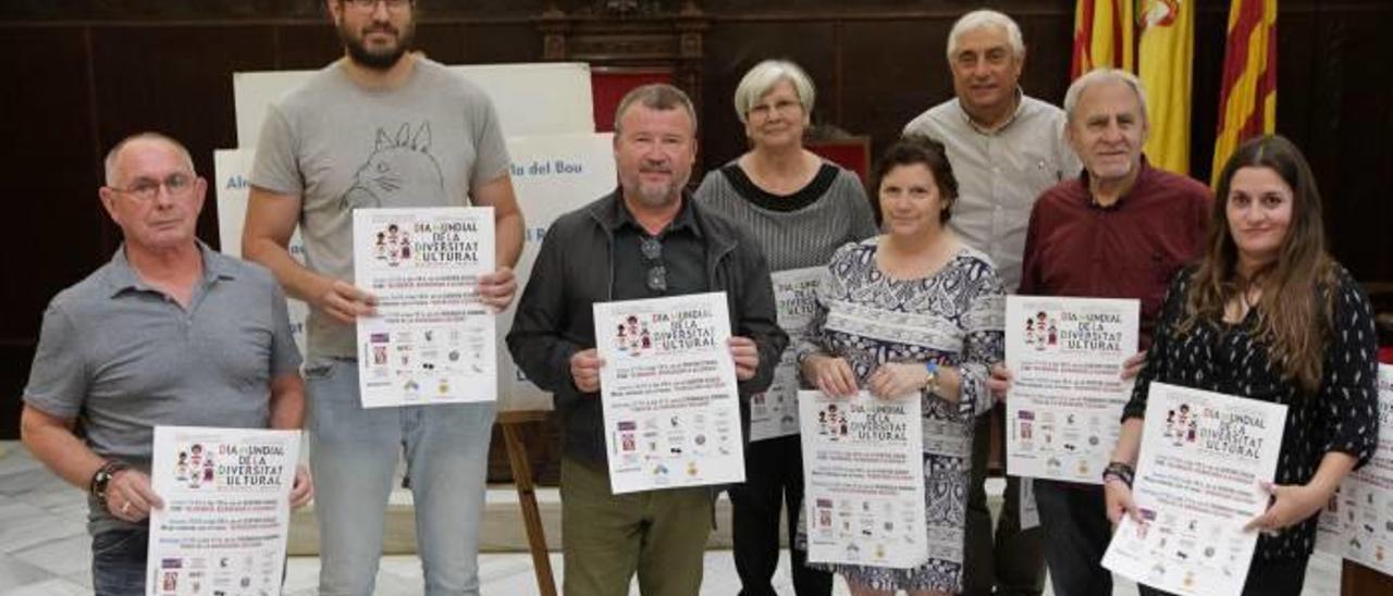 Presentación de las actividades en el Ayuntamiento de Sagunt.