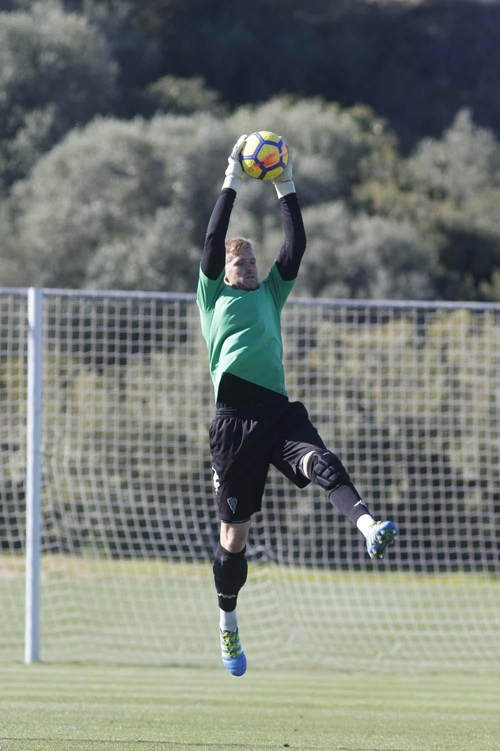 Último sesión del Córdoba CF en Montecastillo.