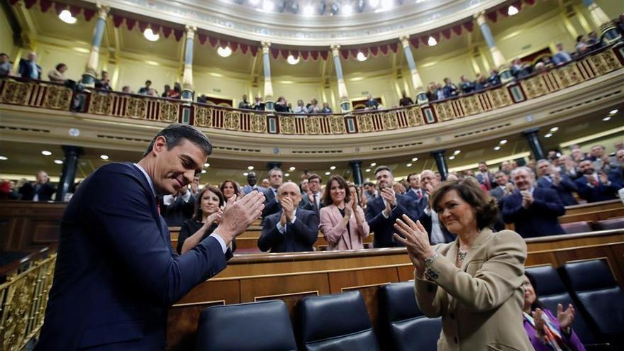 El CIS aumenta la ventaja del PSOE sobre el PP tras la investidura de Sánchez