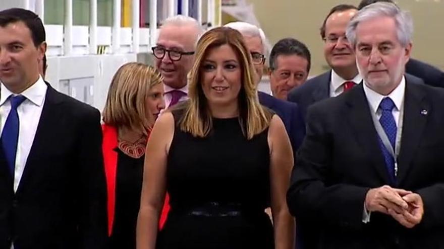 VIDEO/ Susana Díaz responde a Sánchez: no al Congreso y no a las primarias