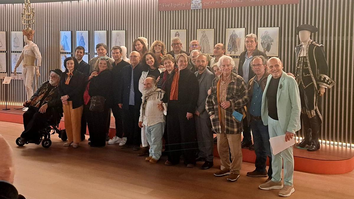 El equipo de 'Pelo de tormenta', reunido en el Fernán Gómez Centro Cultural de la Villa