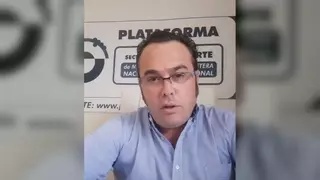Huelga de transporte | ¿Quién es Manuel Hernández, líder de la plataforma que ha convocado el paro?