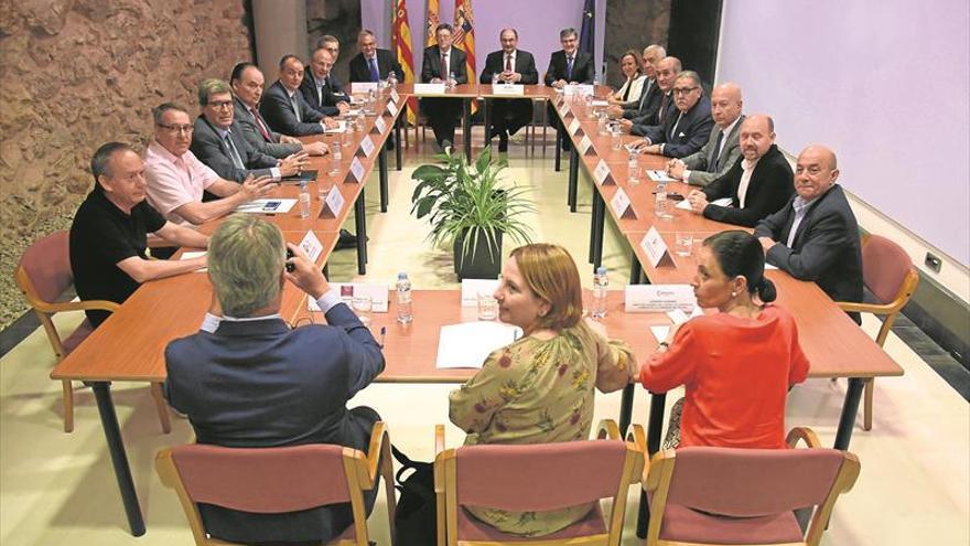 Aragón y Valencia, un lobi de presión del tren