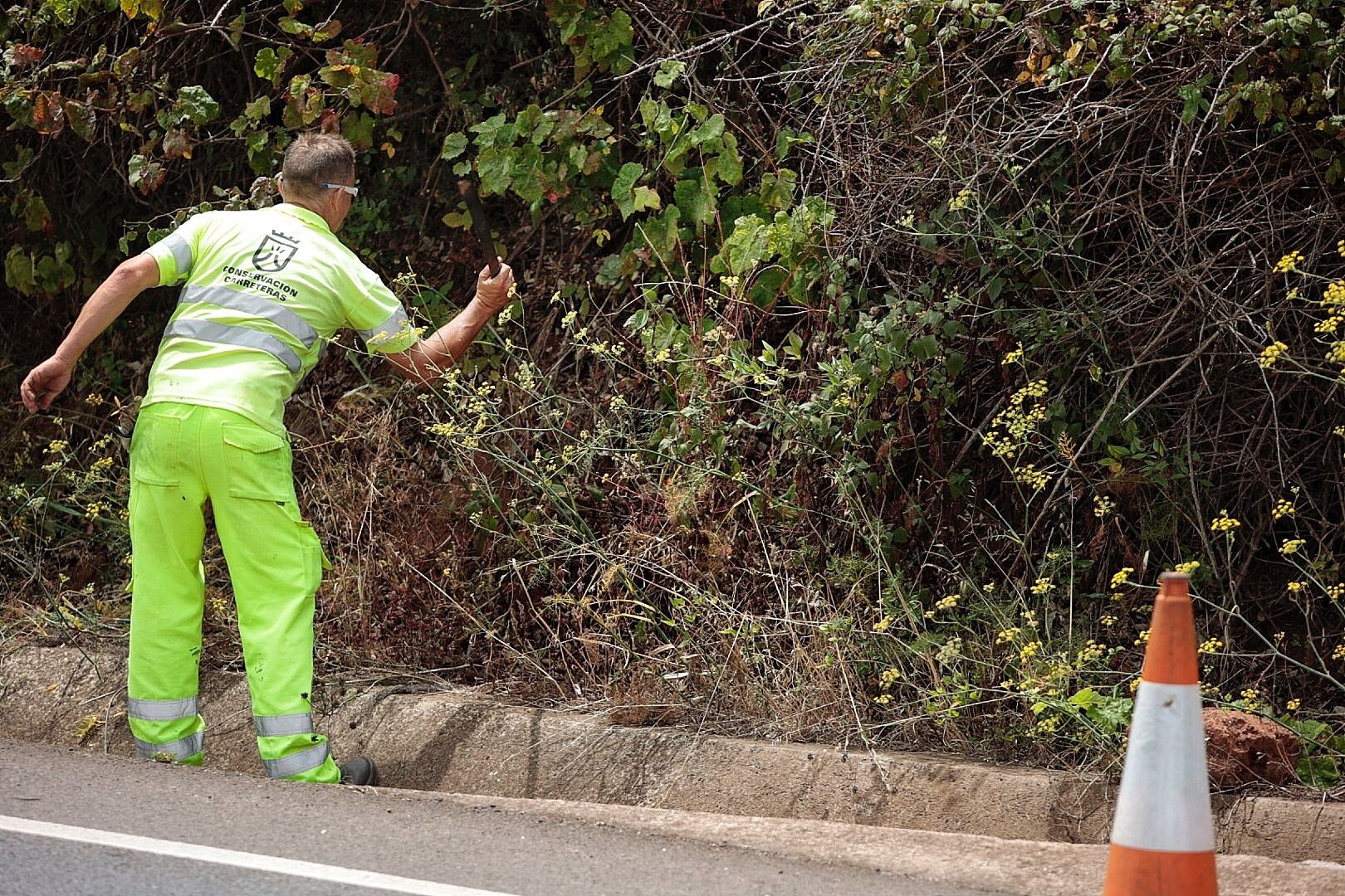 Puesta en marcha de las cuadrillas de carreteras de Anaga