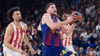 Barça - Estrella Roja, en directo hoy: resultado del partido del play-in de la Euroliga, en vivo