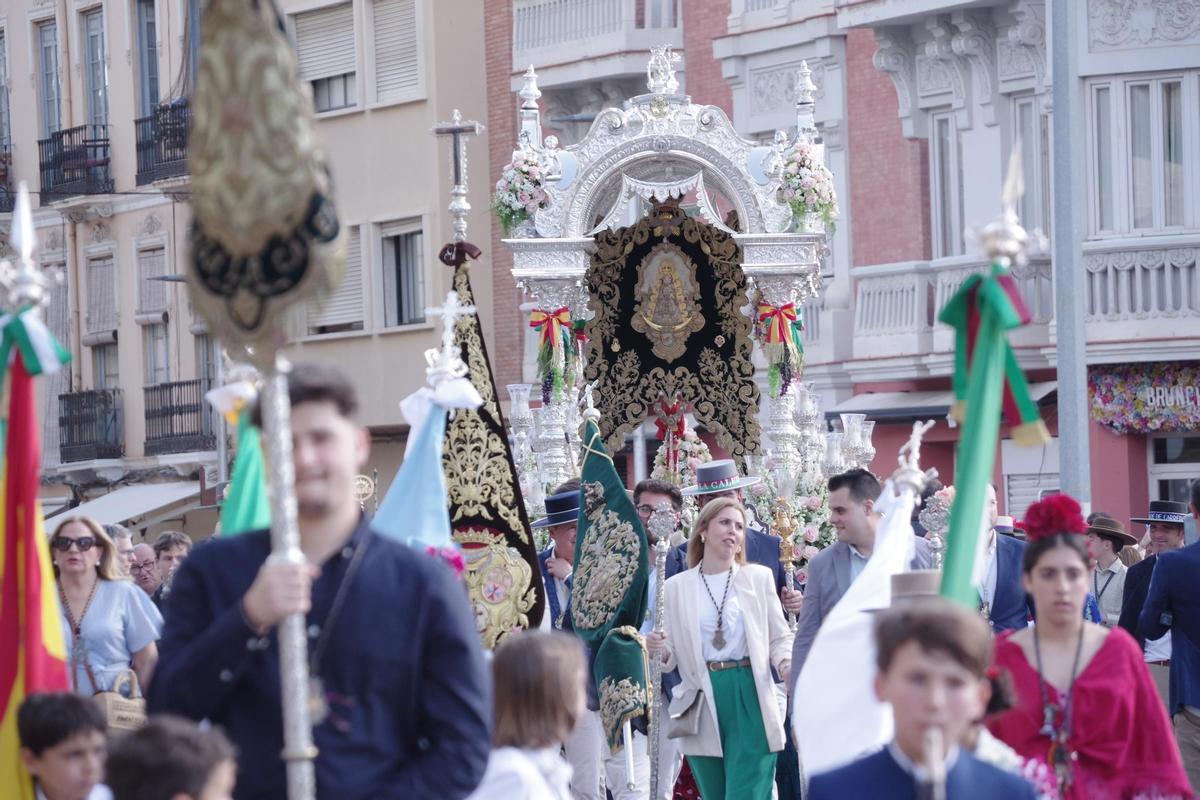 Fotos: La hermandad de Nuestra Señora del Rocío Málaga la Caleta emprende su Camino