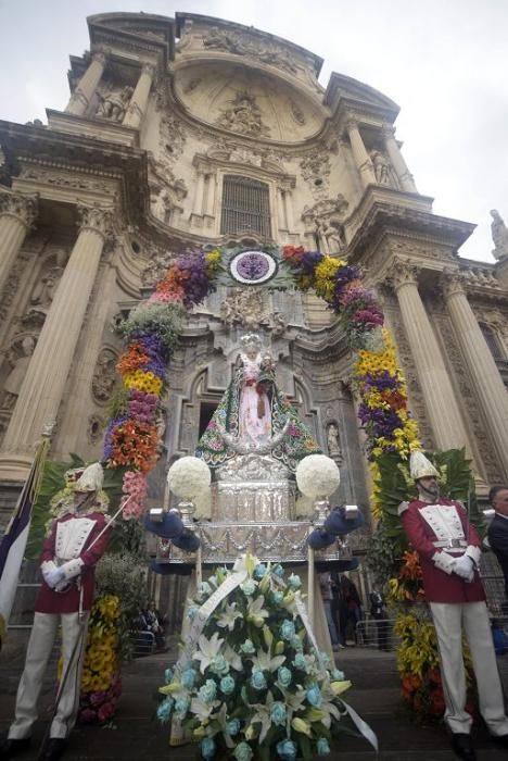 Ofrenda floral a la Morenica