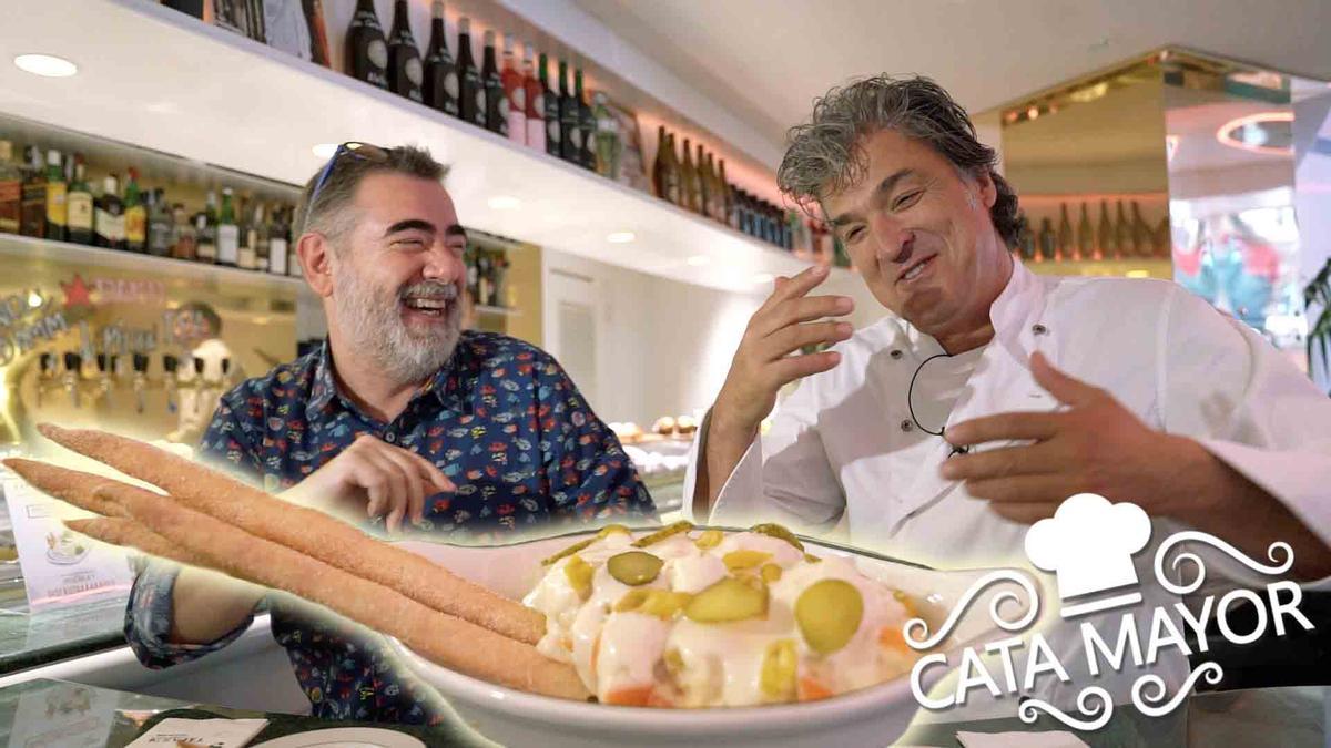 Cata Mayor: La mejor ensaladilla rusa de España, en el resturante Tapas 24, de Carlos Abellán