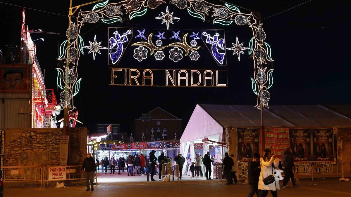 Entre el 3 de diciembre y el 26 de enero se instala en el Grao la tradicional feria de Navidad