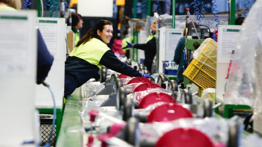 La fábrica de Famosa en el Polígono de Las Atalayas de Alicante.