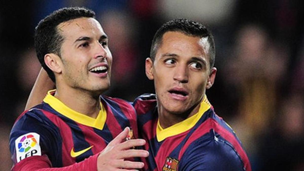 El Arsenal sueña con Pedro y Alexis