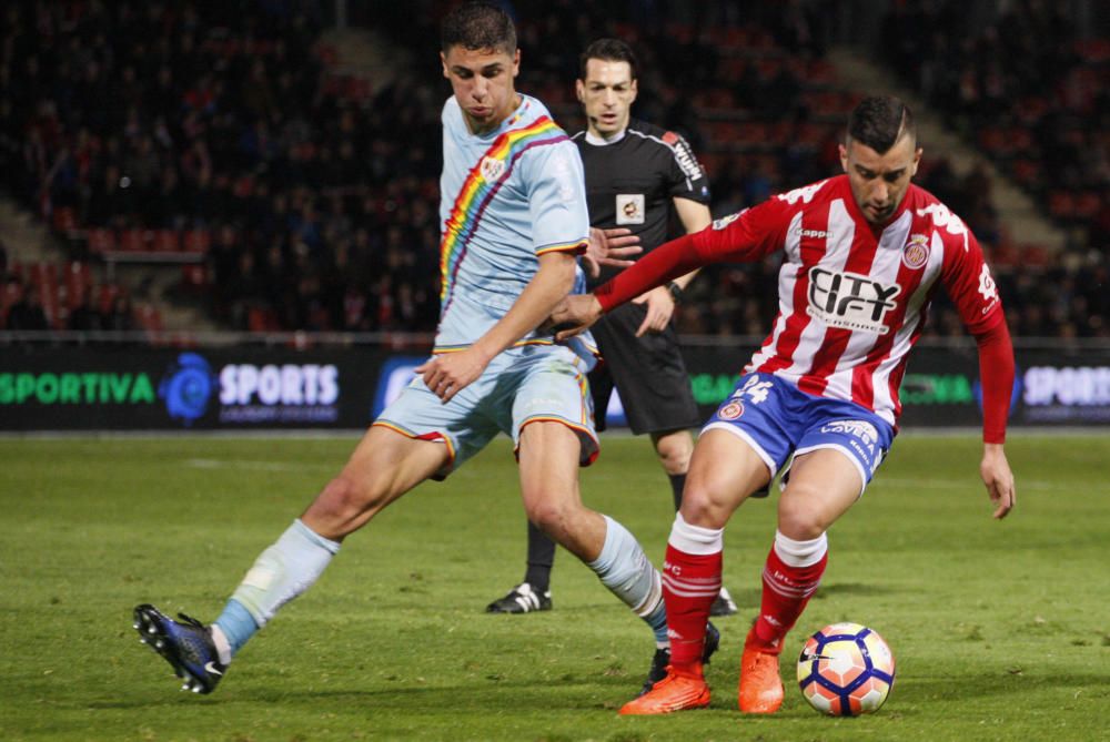 Les imatges del Girona - Rayo (1-3)