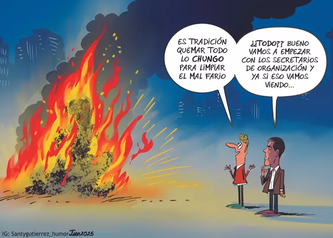 La viñeta de Santy Gutiérrez (25-06-2025)