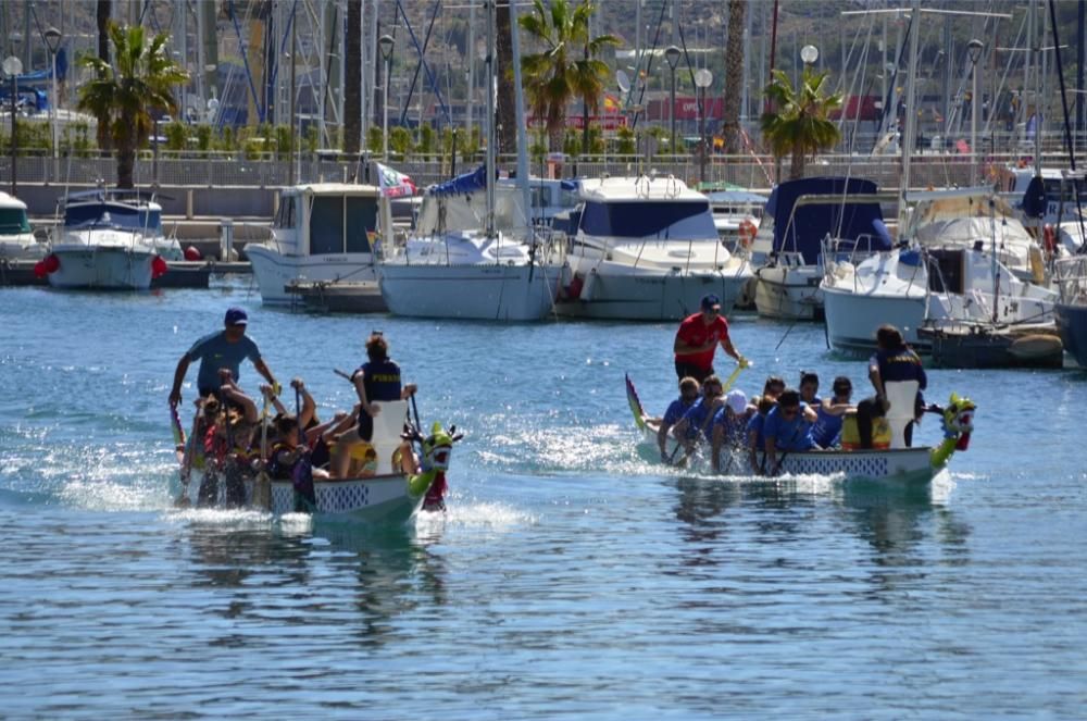 Liga Regional Dragon Boat en Cartagena