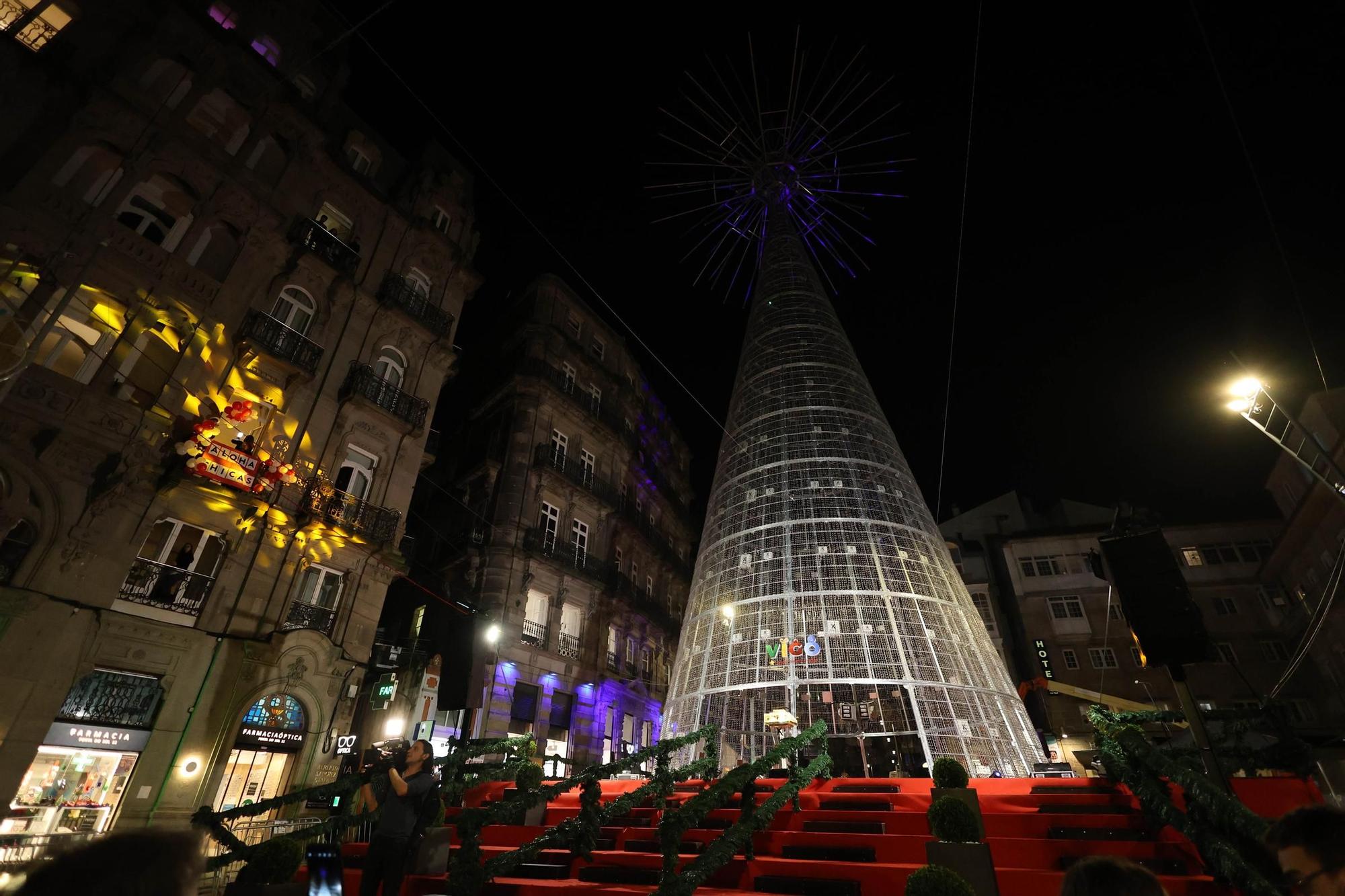 La Navidad de Vigo ya deslumbra al mundo