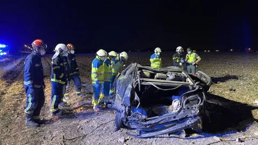 Mueren dos personas en un accidente de tráfico