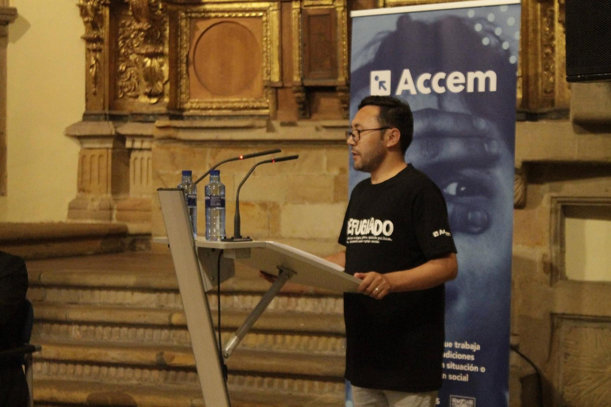 La celebración en Gijón del Día Mundial de las Personas Refugiadas, en imágenes
